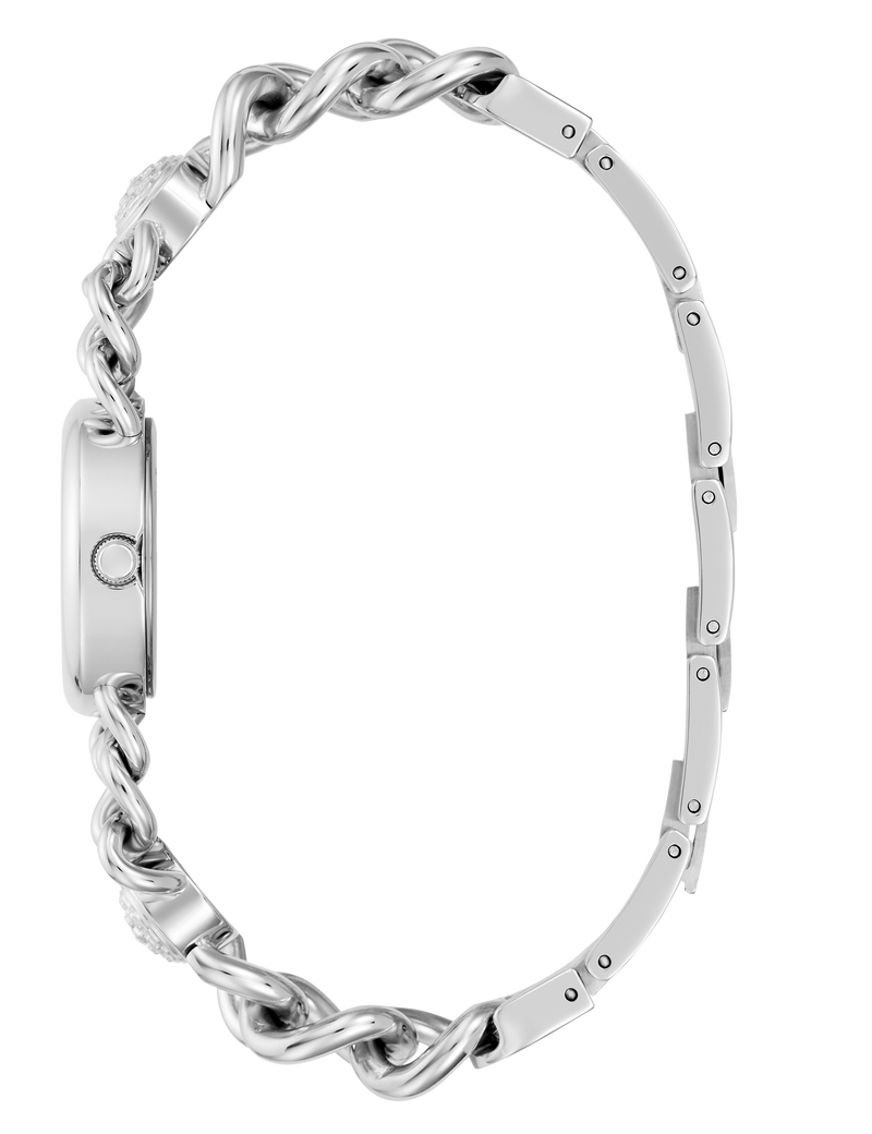 Ladies Silver Tone Analog Watch