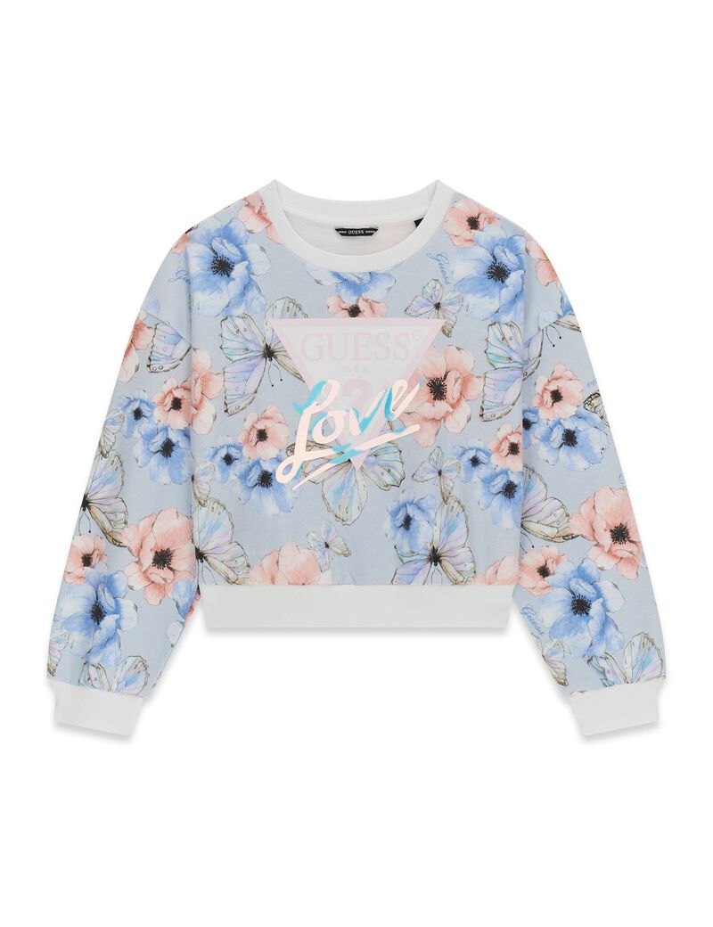 Printed logo sweatshirt