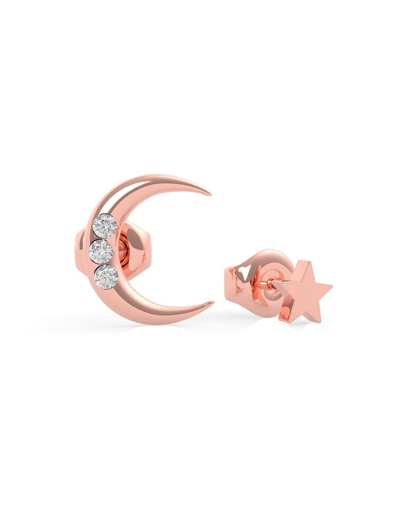 Get Lucky Moon And Star Earrings