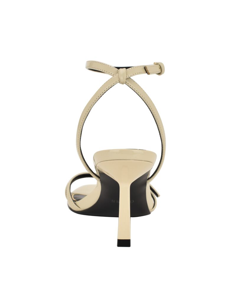 Strappy open toe G hardware dress sandal