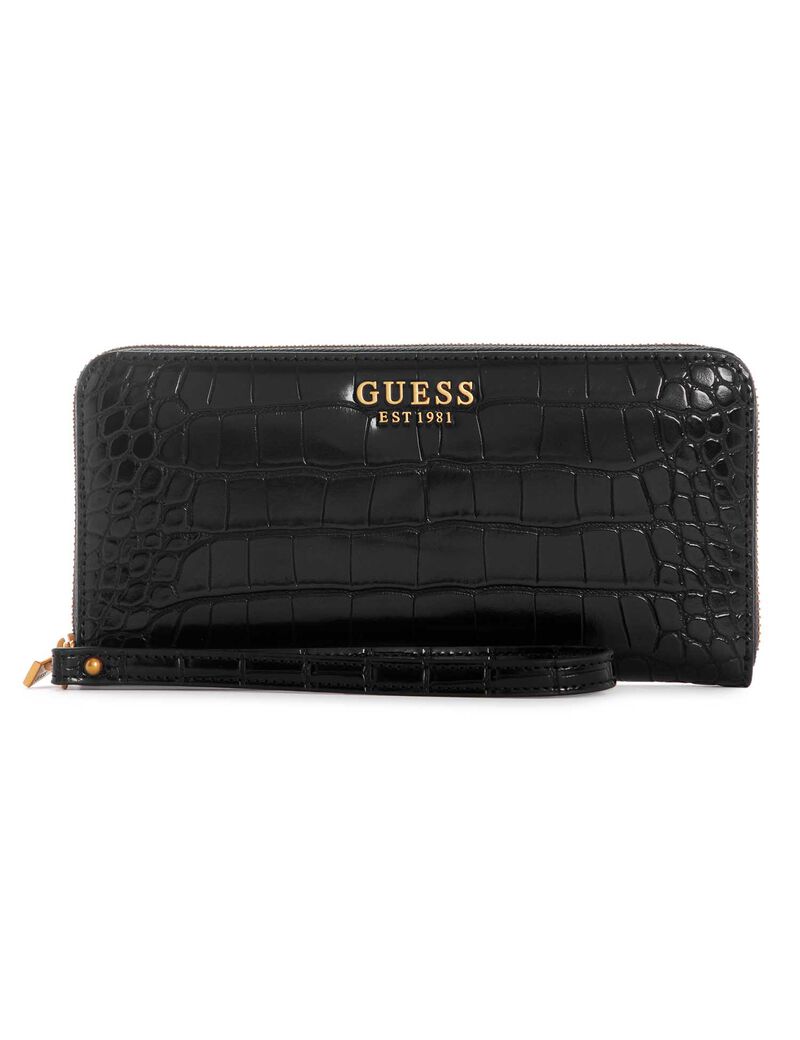 Guess NAYA SLG - Portafoglio Grande Con Cerniera, Accessorio Moda Donna