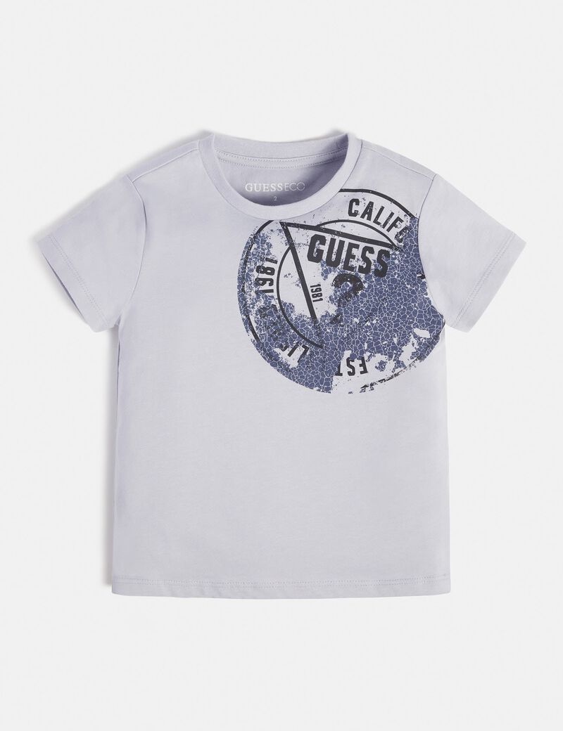 Front logo print t-shirt