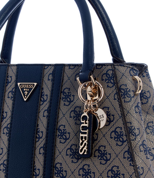 guess noelle satchel bag