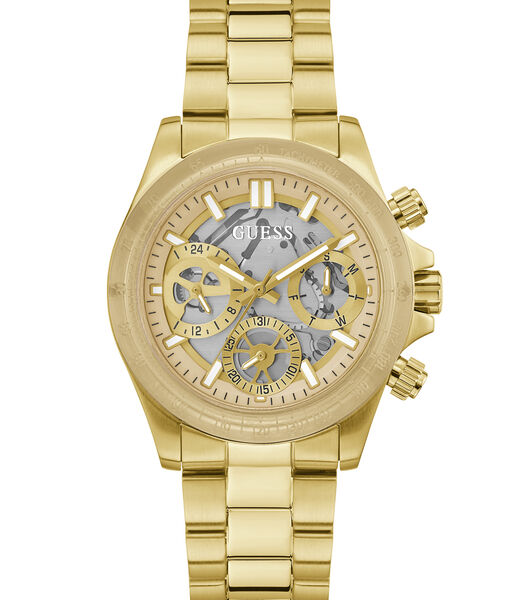 LW MIRAGE SLV CS CLR DL 39MM QTZ YG SS BRCT SP23