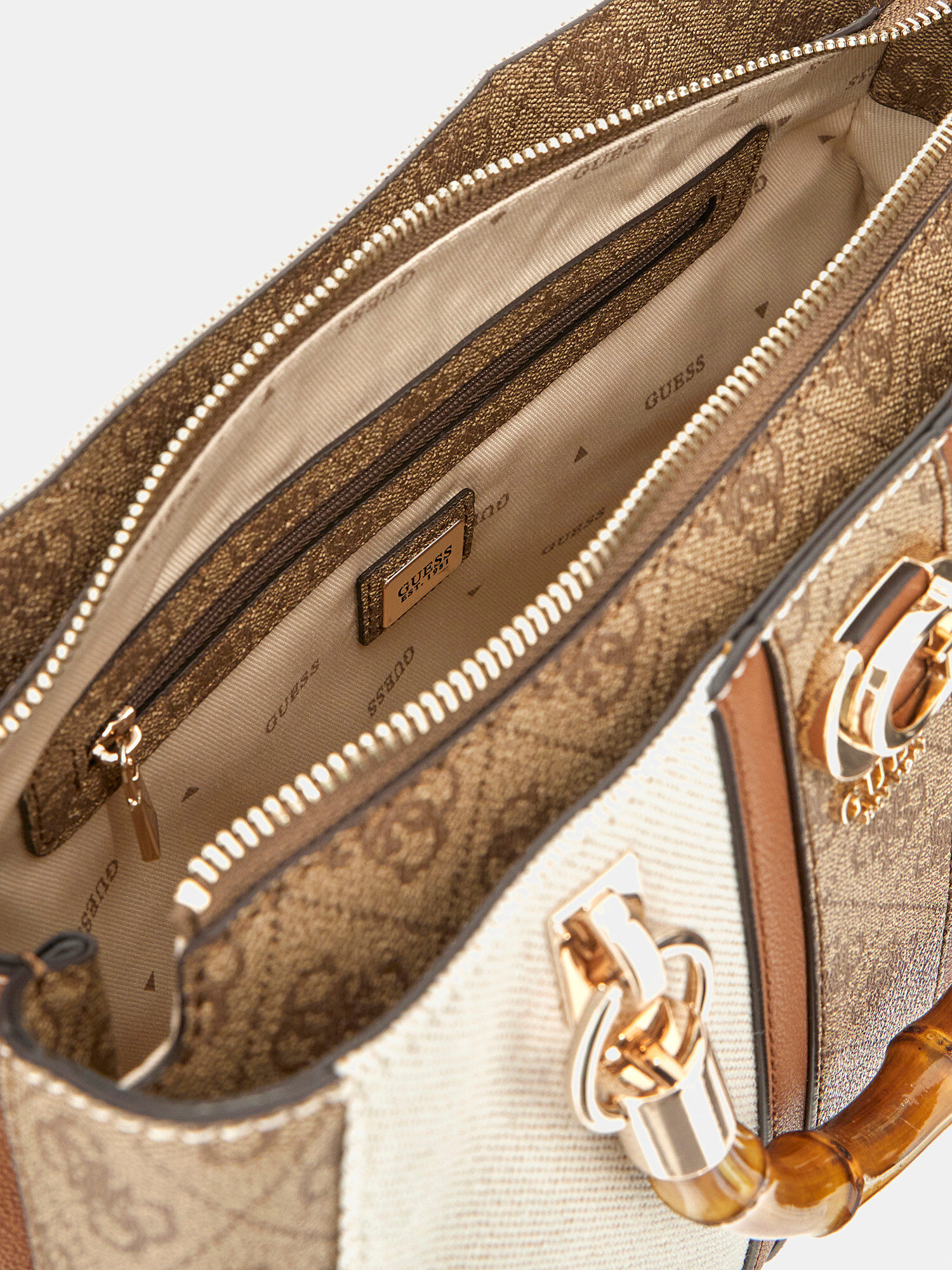 Shop GUESS Online Kerima 4G logo bag