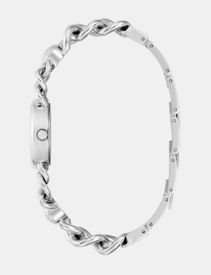 Ladies Silver Tone Analog Watch