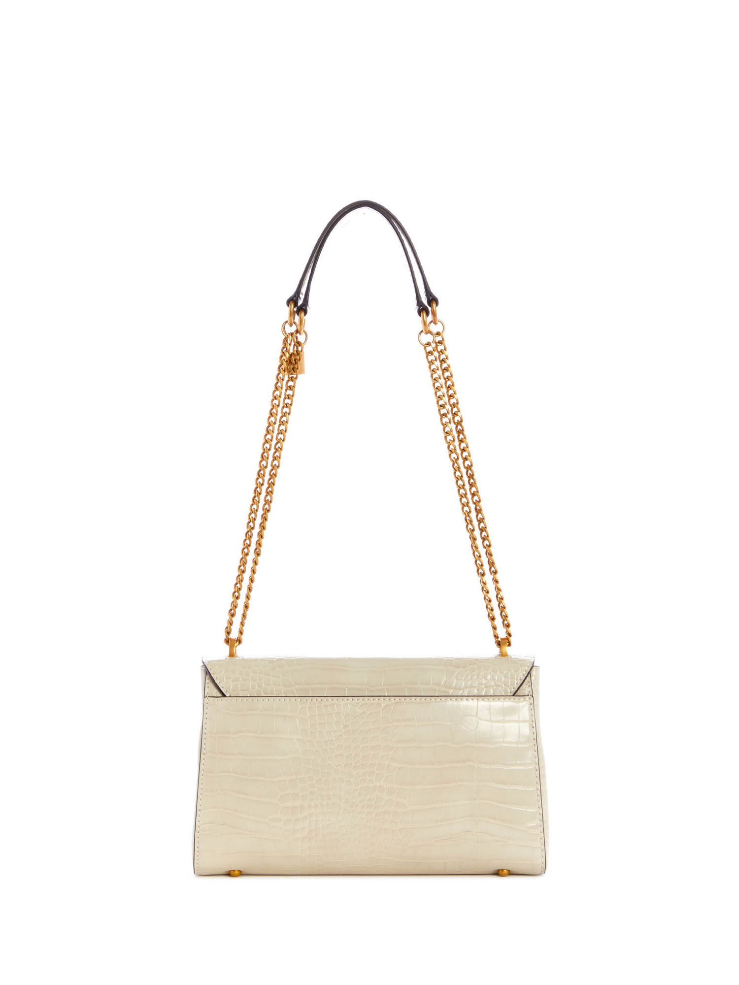 Katey Croc Shoulder Bag