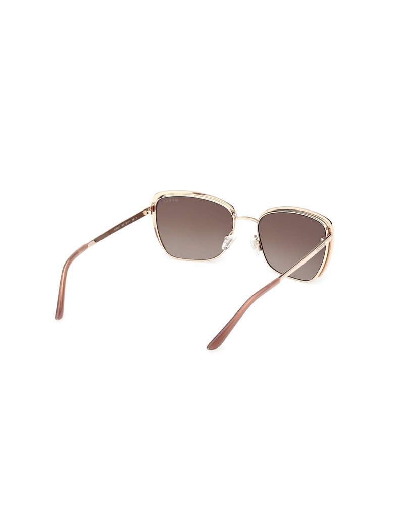 Square full rim sunglasses