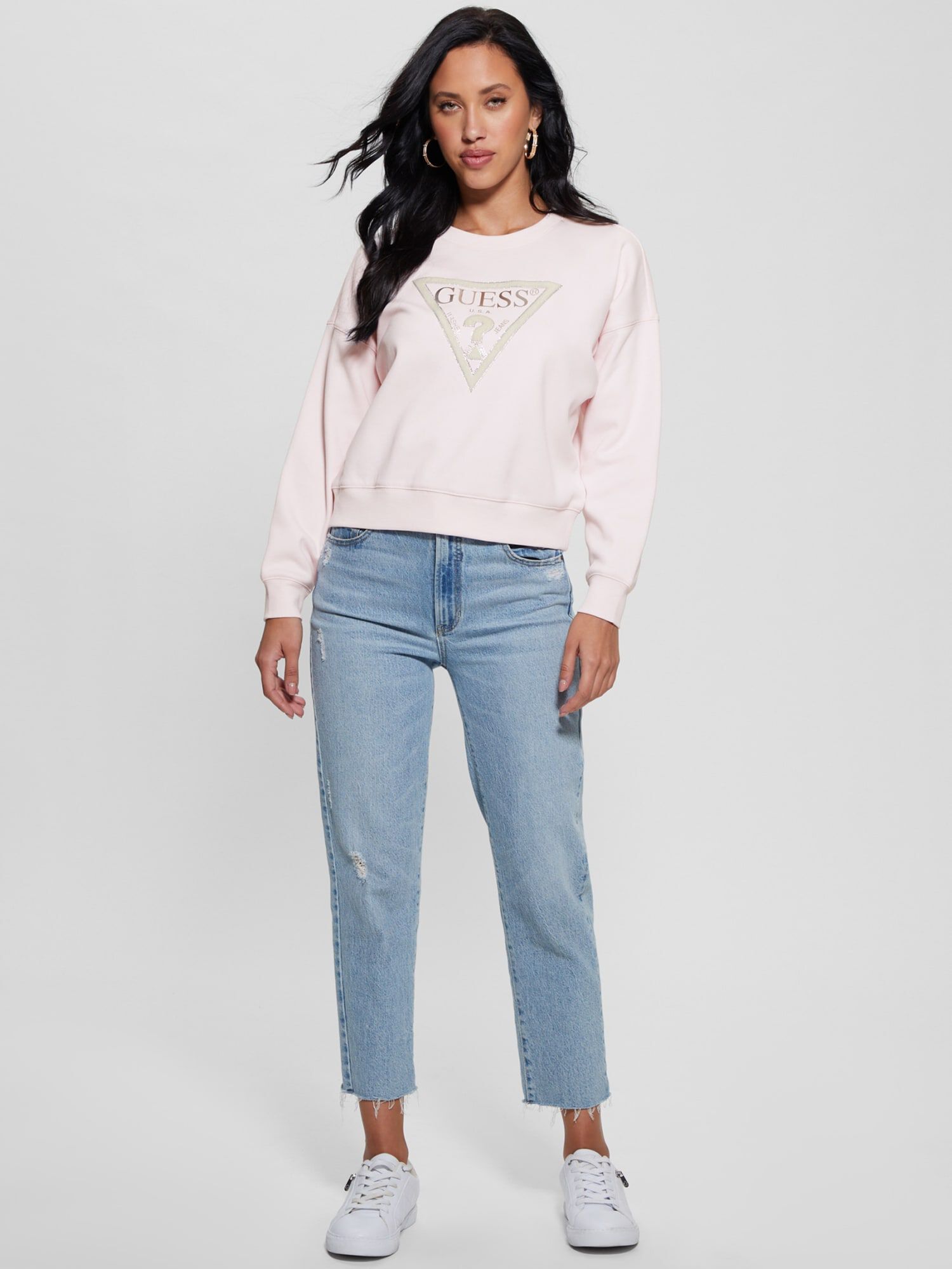 Guess ladies sweatshirts hot sale