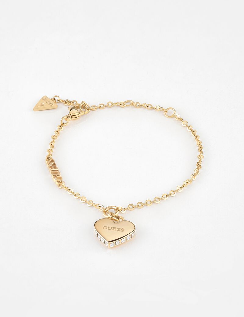 guess women s falling in love bracelet