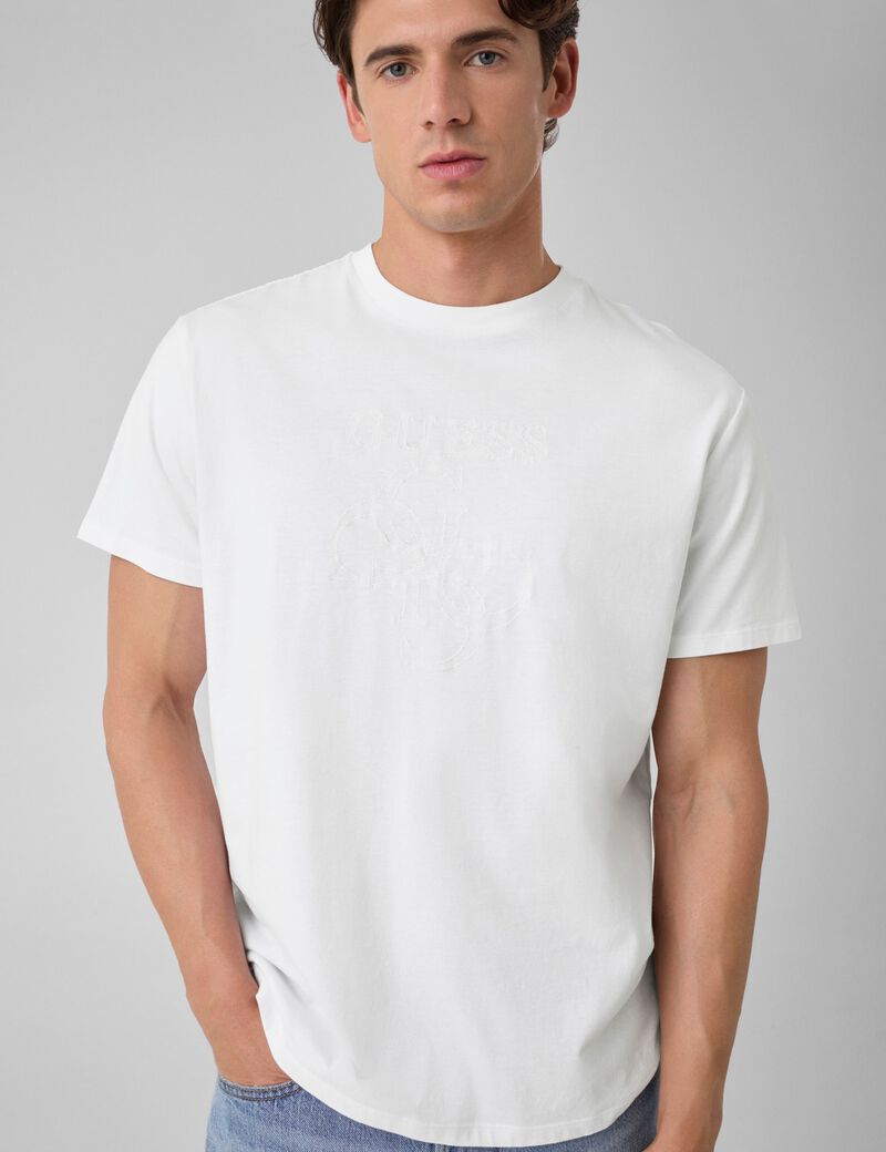 guess 4g logo t shirt