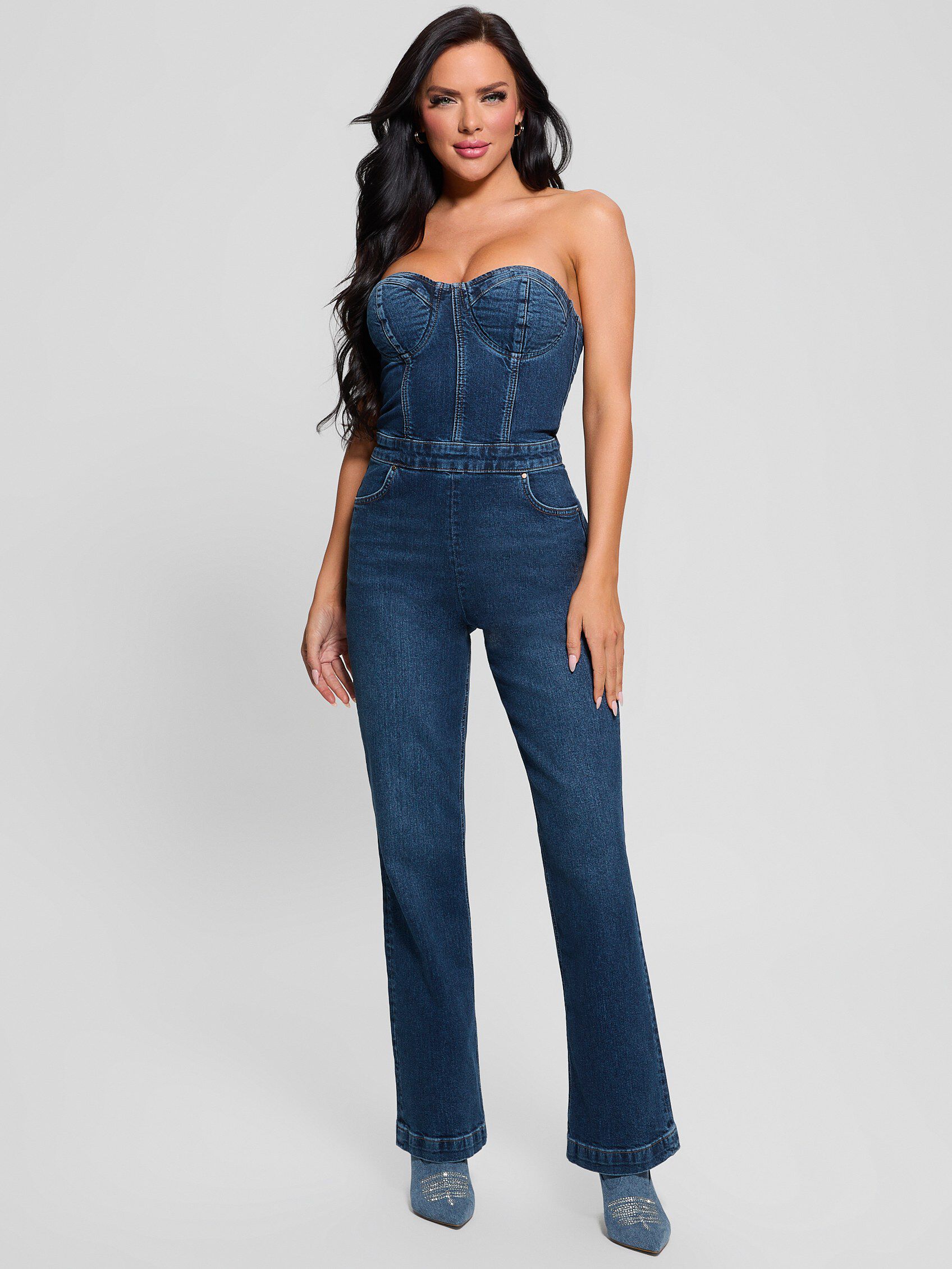 Guess jeans jumpsuit on sale