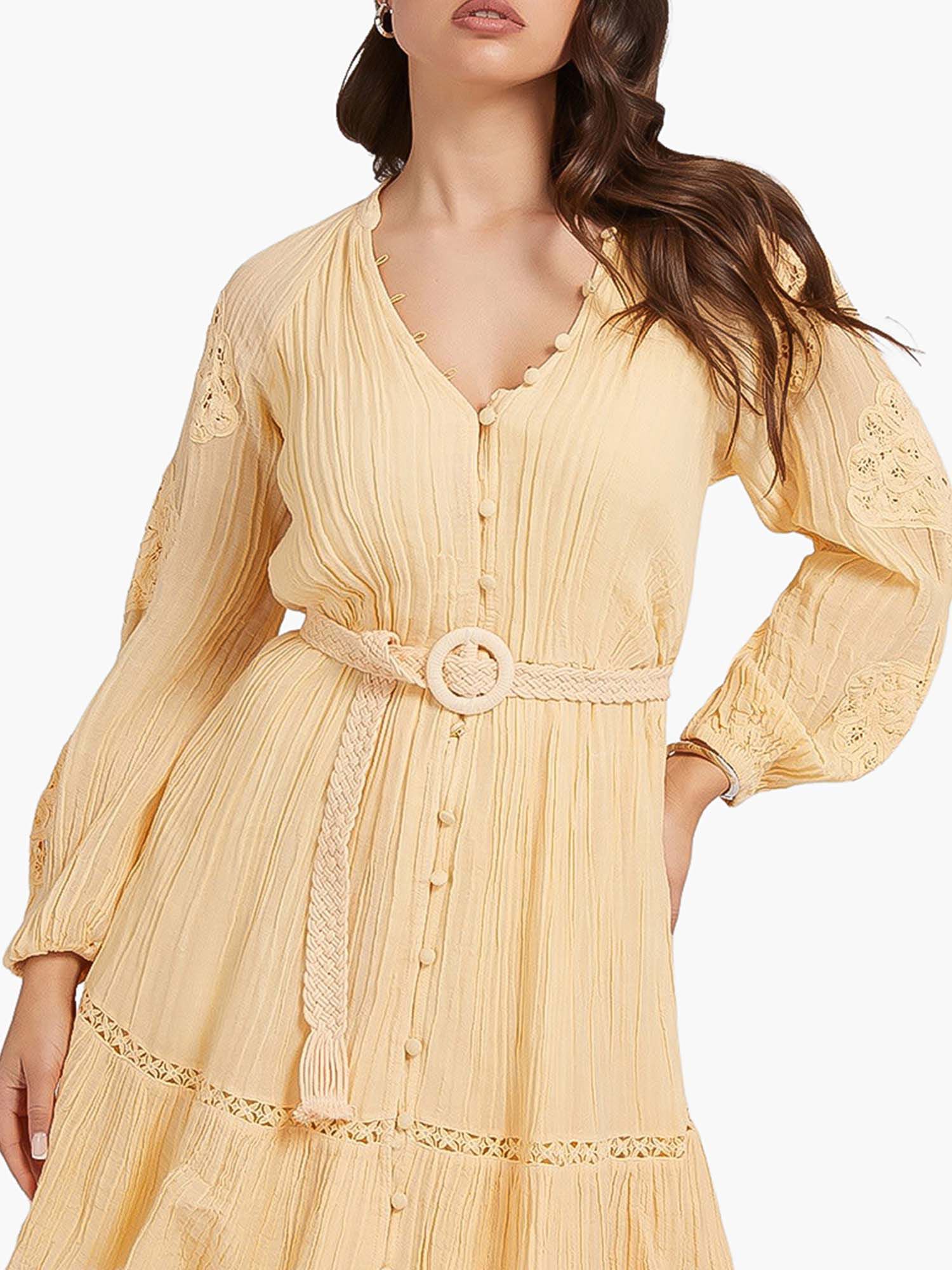 Guess embroidered dress 2025
