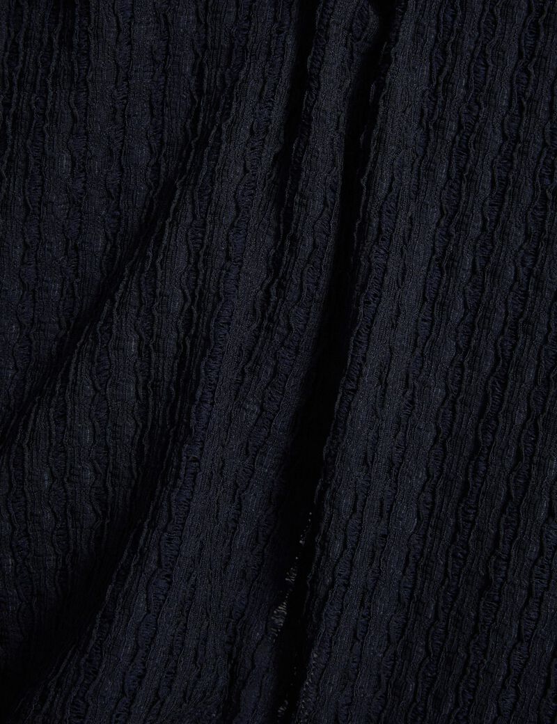 guess jacquard knit shirt