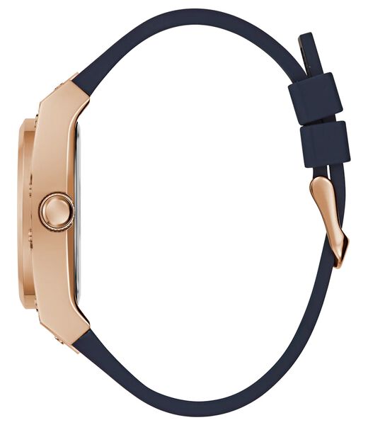 P RS GLD CS / SUN MIDNIGHT NAVY CUT THRU MF DL / MIDNIGHT NAVY SMTH SILICONE STRP