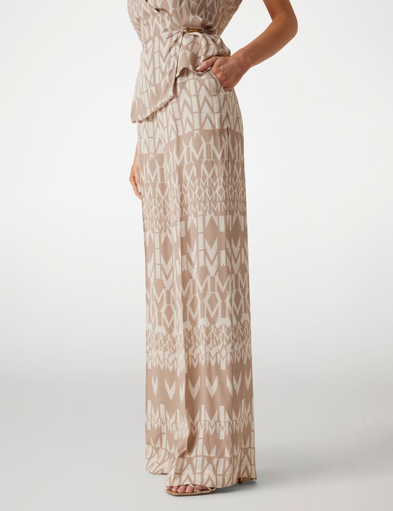 Marciano logo crepon pants