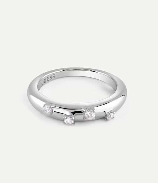 4Mm Nuances Crystals Band Ring