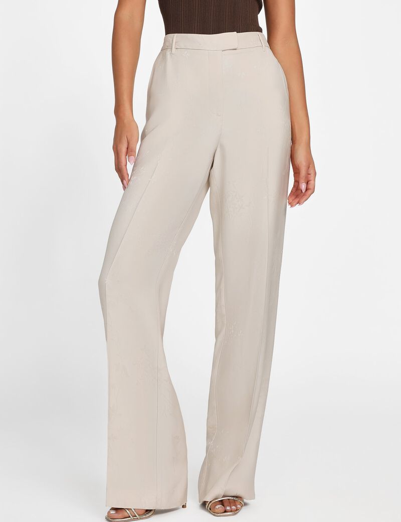 Marciano jacquard straight pants