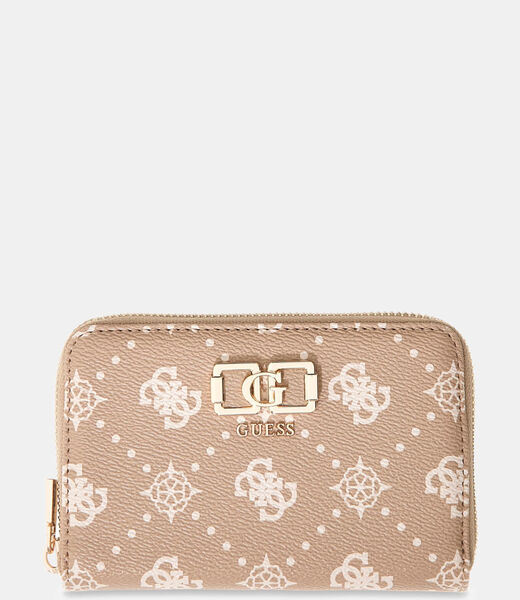 Emelie Logo Medium Zip Around