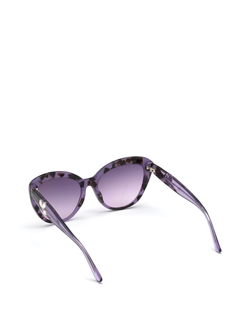 Coloured Cat-Eye Sunglasses