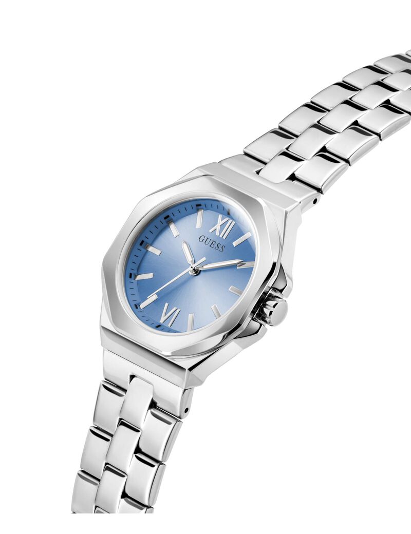 Ladies Silver Tone Analog Watch