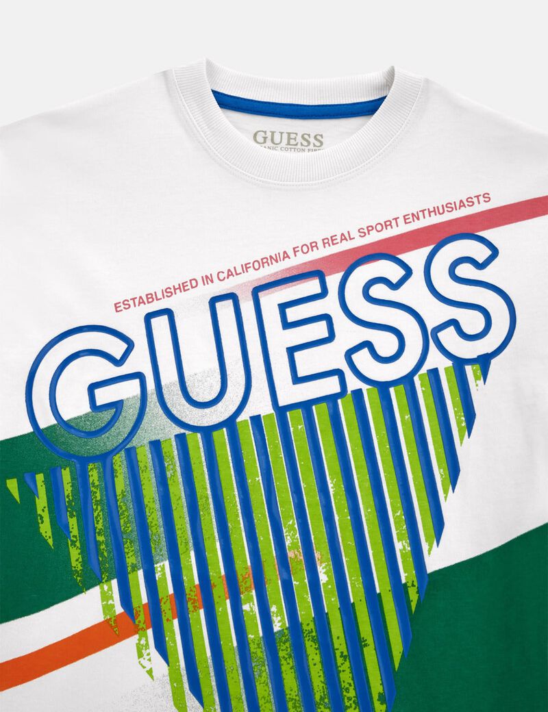 Front logo print t-shirt