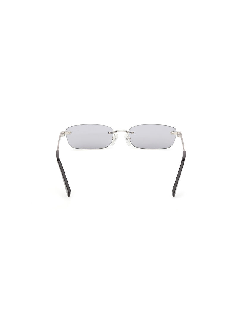 Rectangle metal sunglasses
