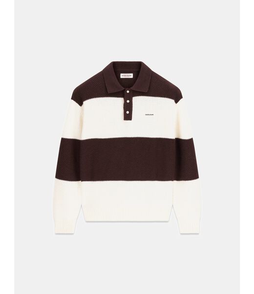 جيس striped sweater polo