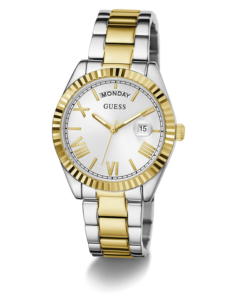 guess analogue watch with date function
