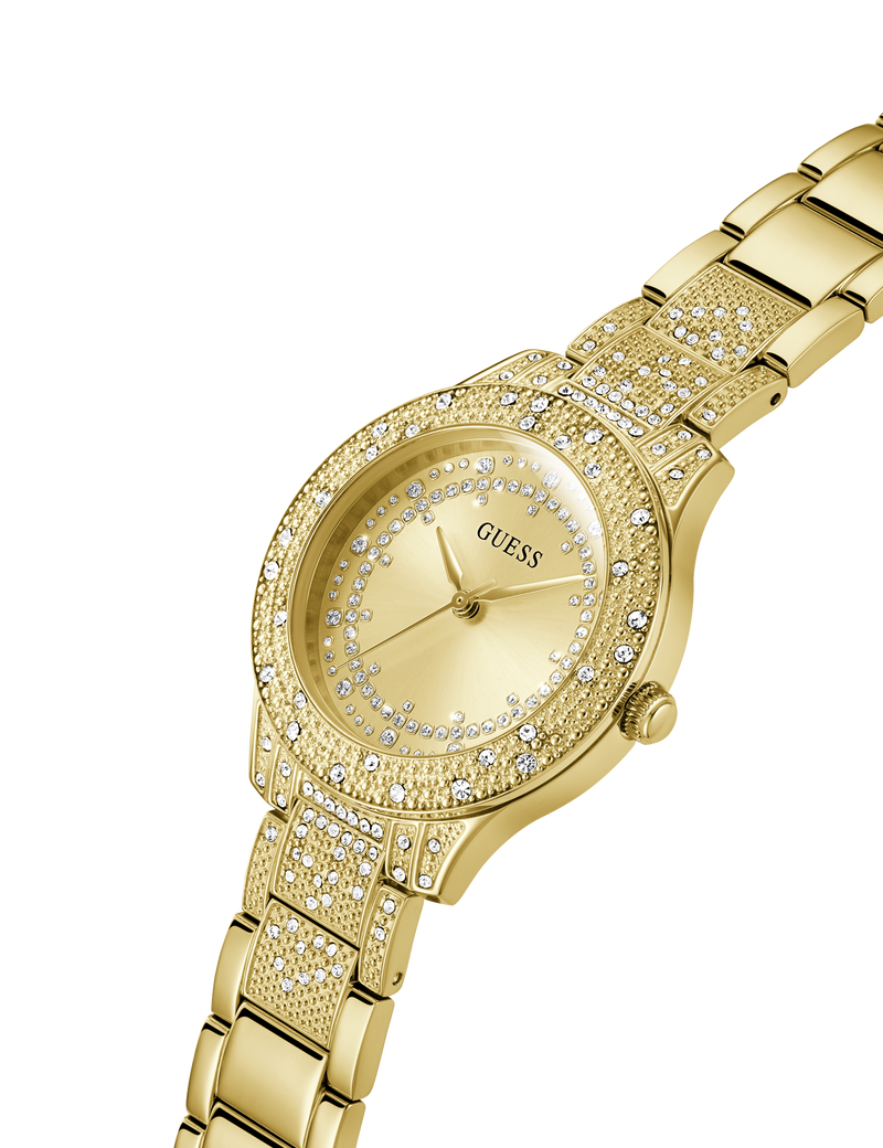 Ladies Gold Tone Analog Watch