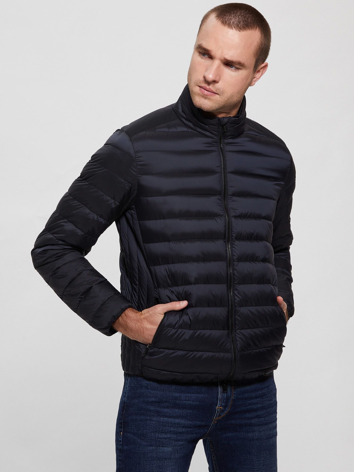 Padded sweater top