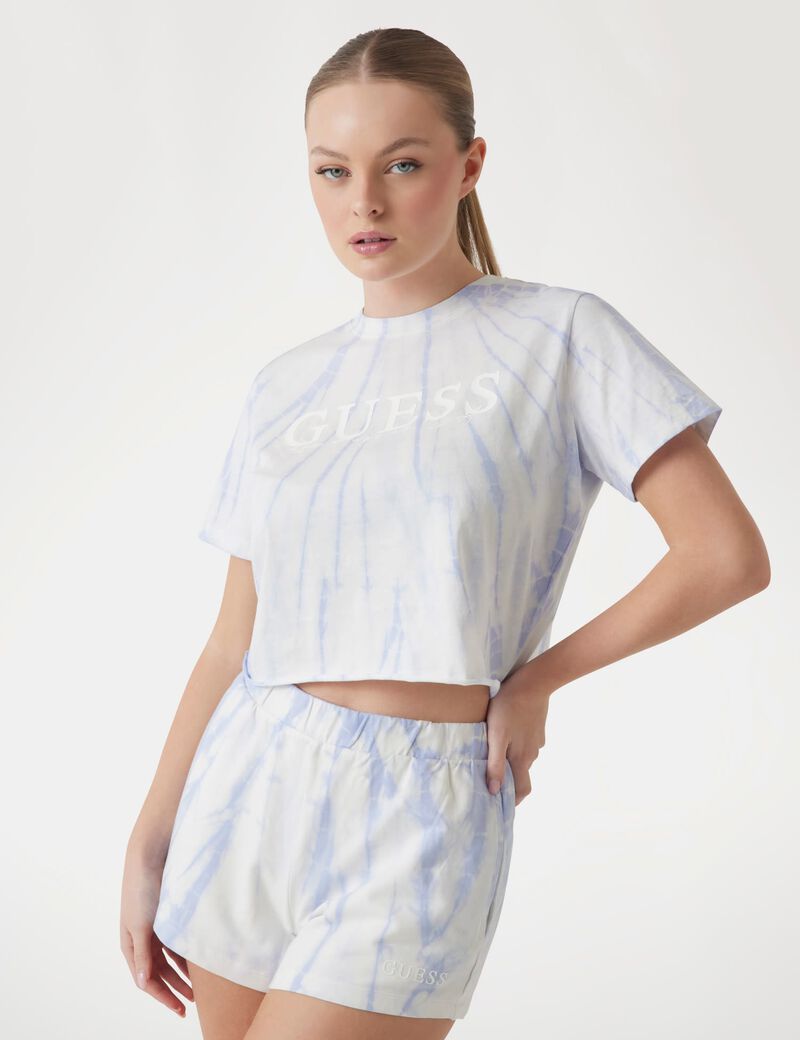 Tie-dyed logo T-shirt