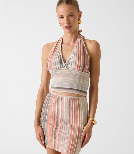 Viscose cropped top Viscose cropped top