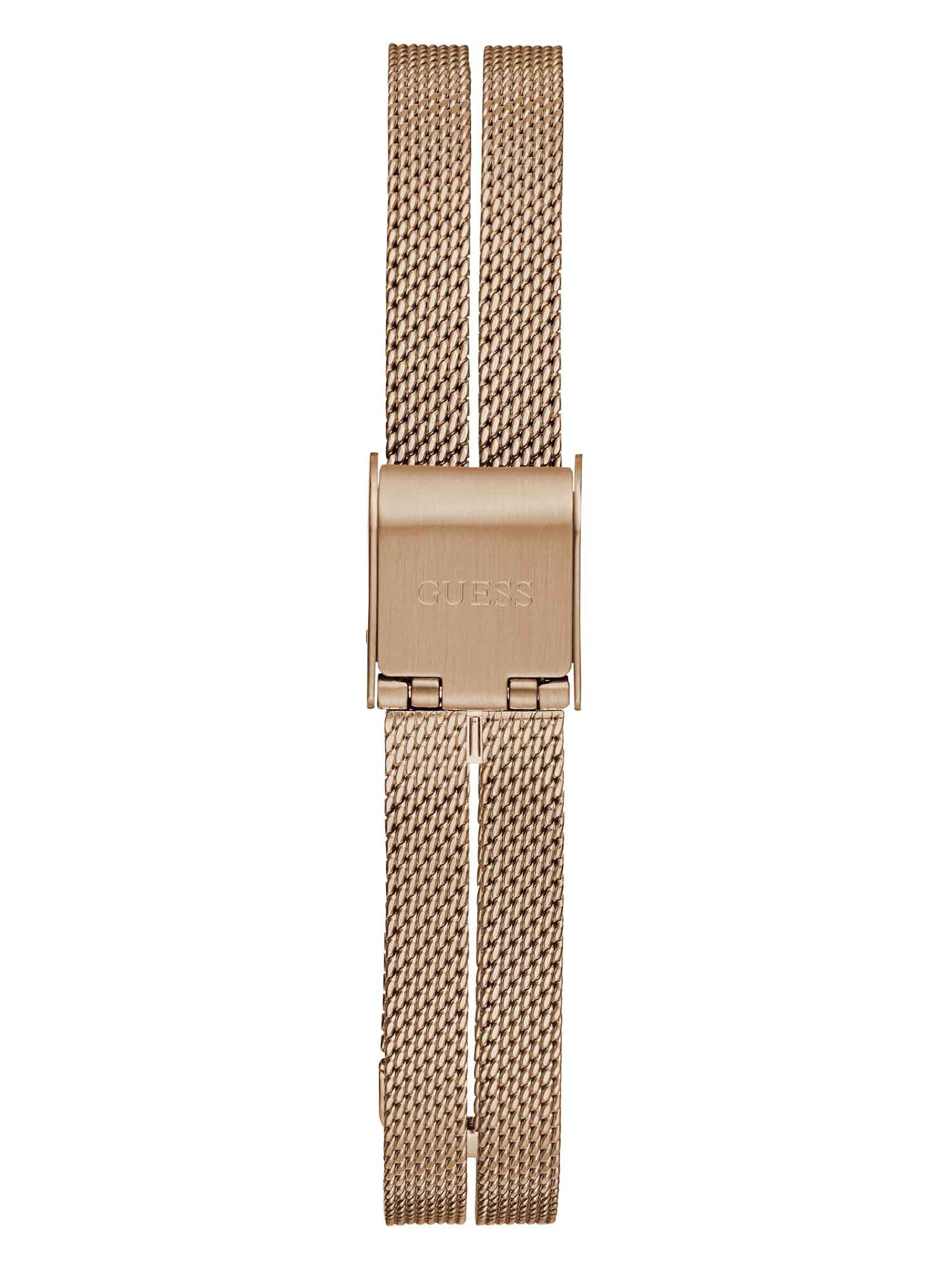 Rose gold Mesh Analog