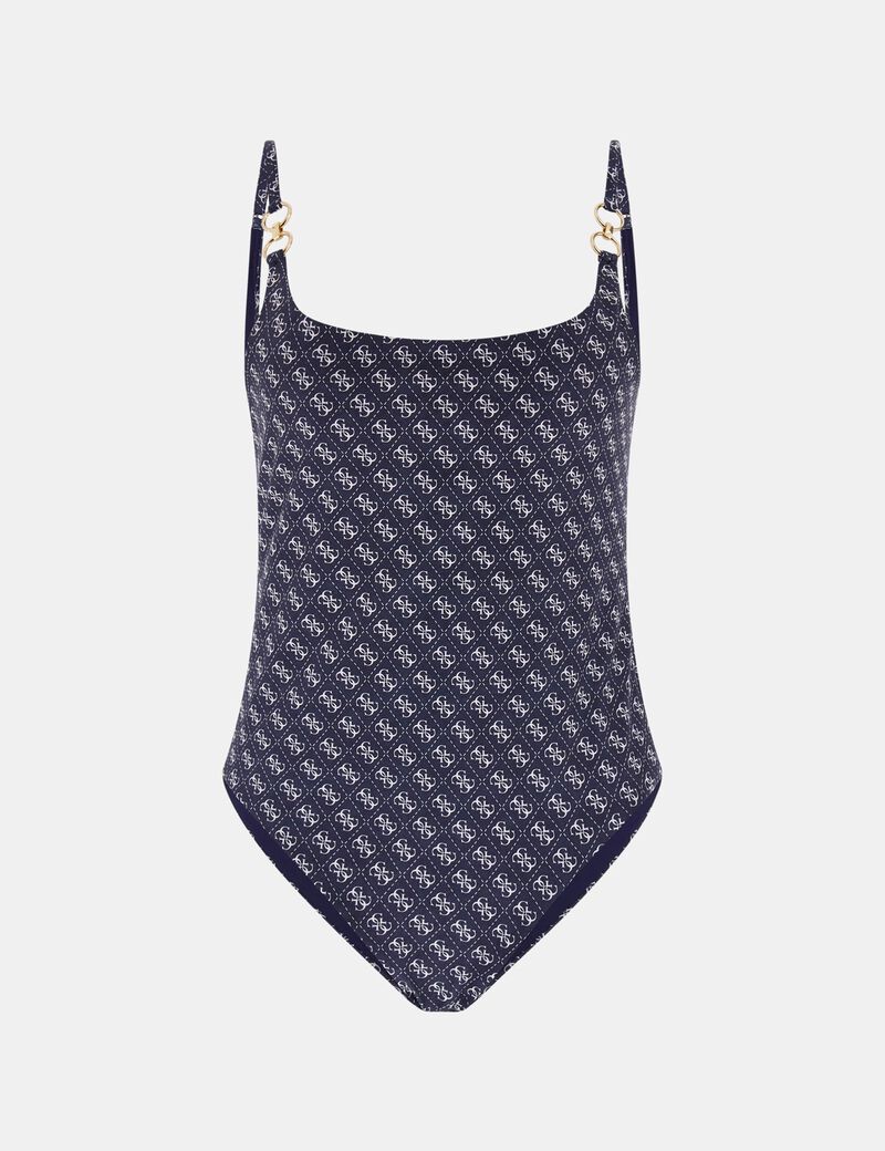 4G Logo one-piece swimsuit