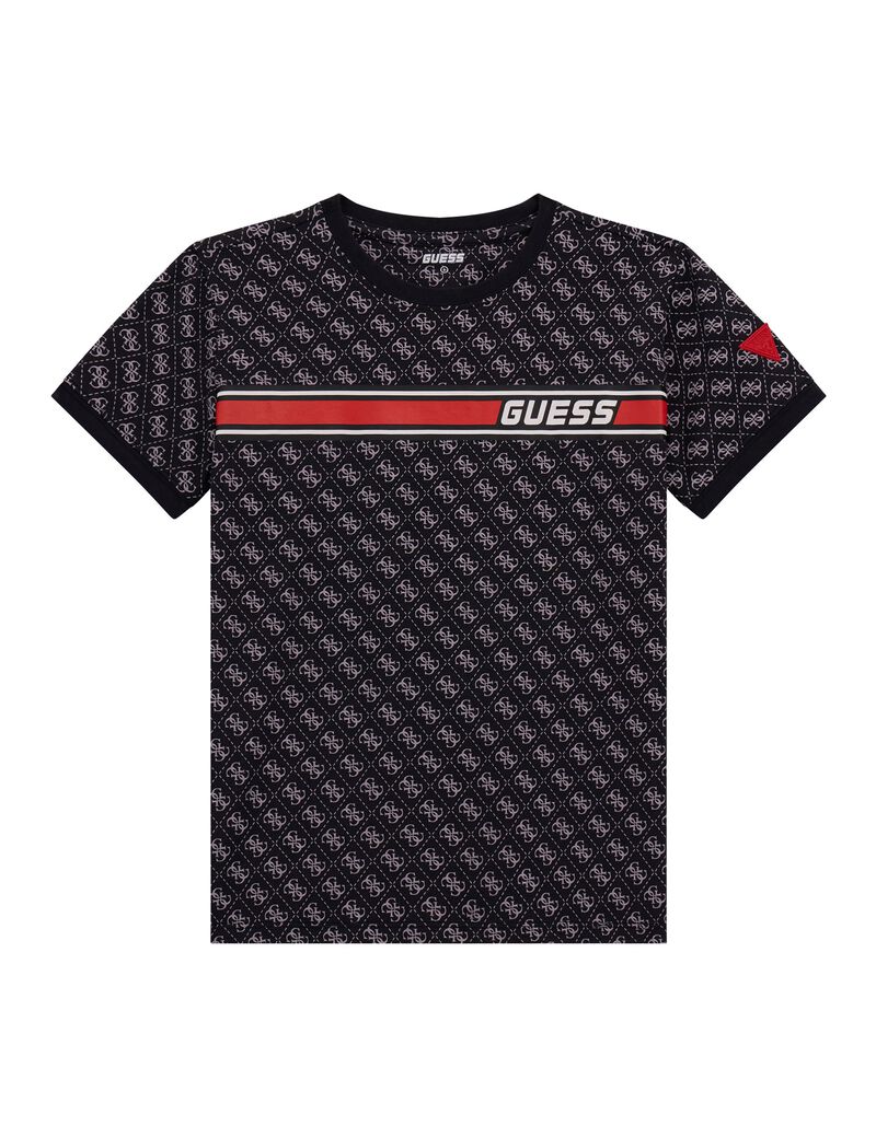 4G logo print stretch t-shirt