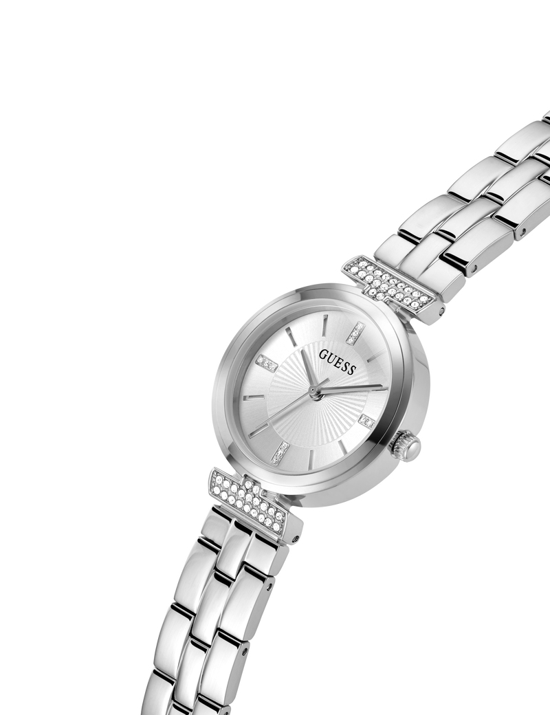 جيس ladies silver tone analog watch