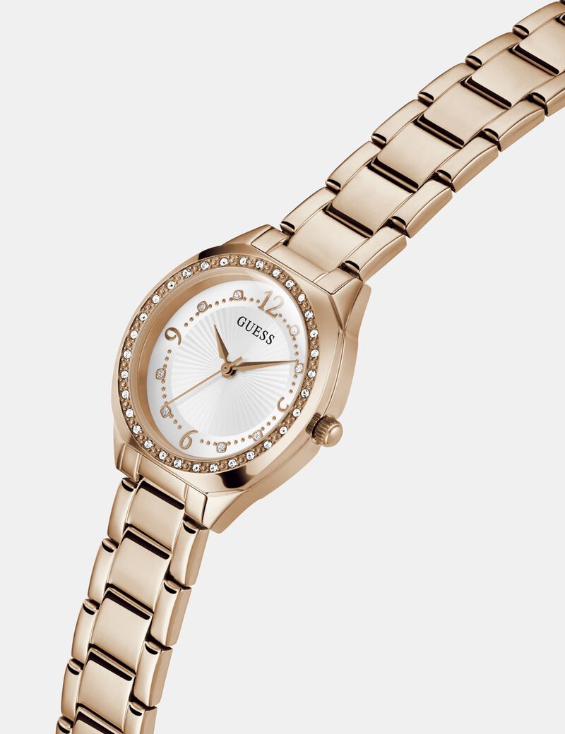 Ladies Rose Gold Tone Analog Watch