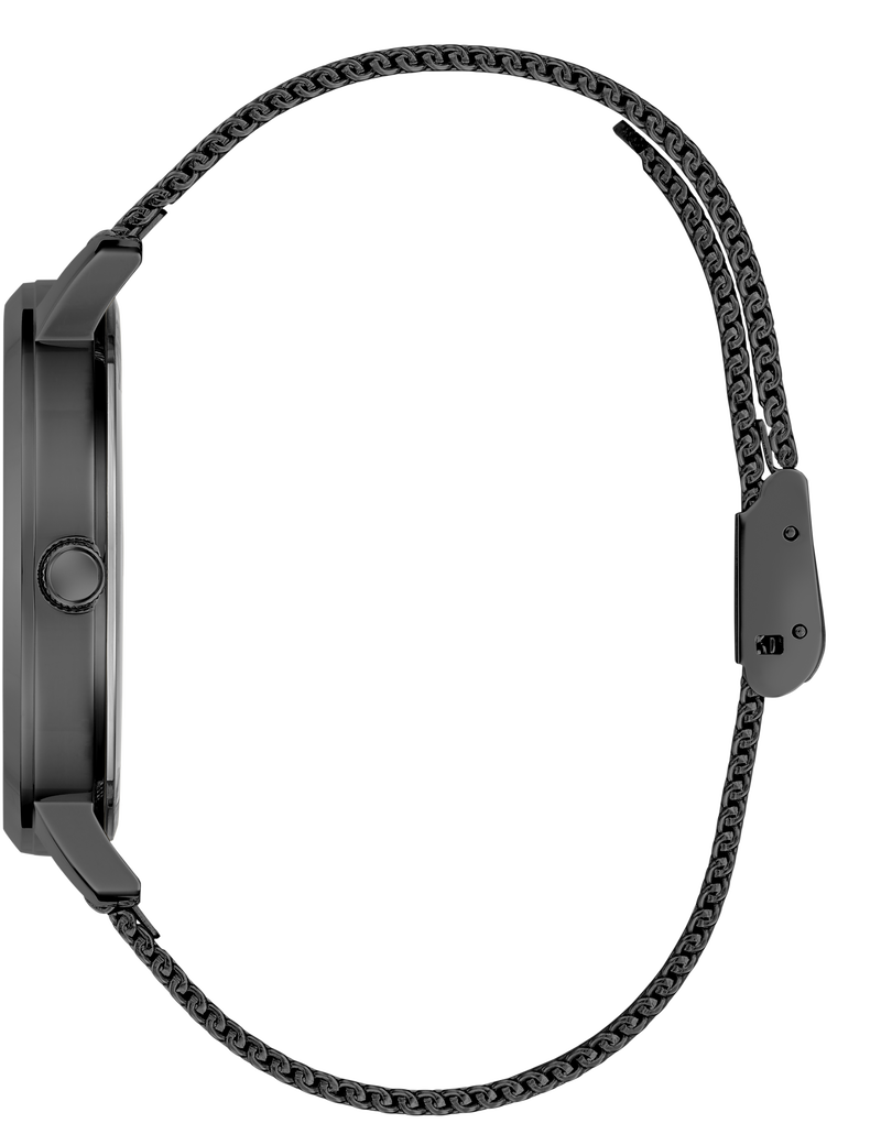 Mens Black Analog Watch