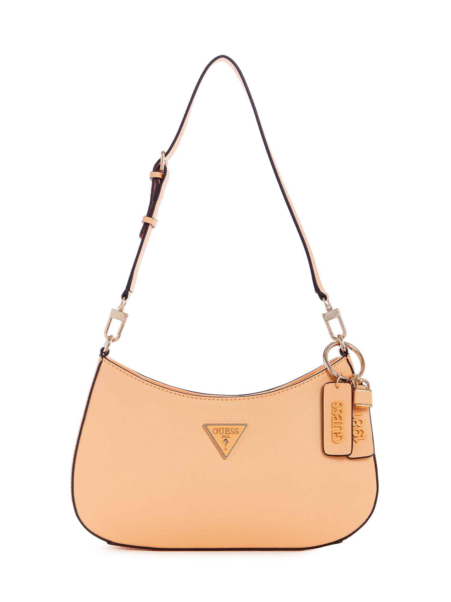 Shop GUESS Online Noelle Saffiano Shoulder Bag