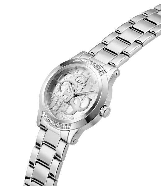 Ladies Silver Tone Analog Watch