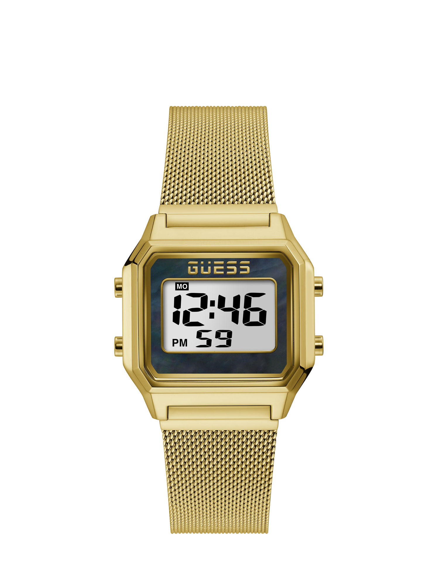 Gold Digital Watch