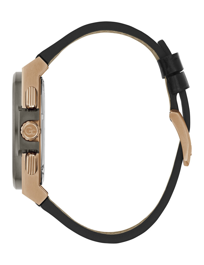 guess gc coussin shape chrono leather