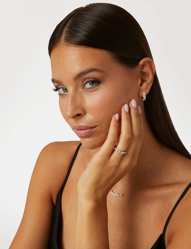 4Mm Nuances Crystals Band Ring