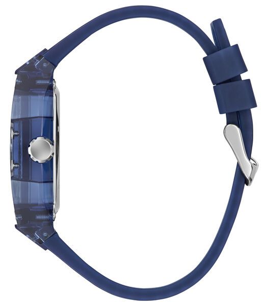 Mens Blue Rectangle  Watch