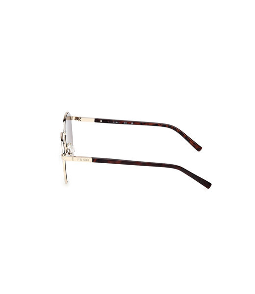 Oval metal sunglasses