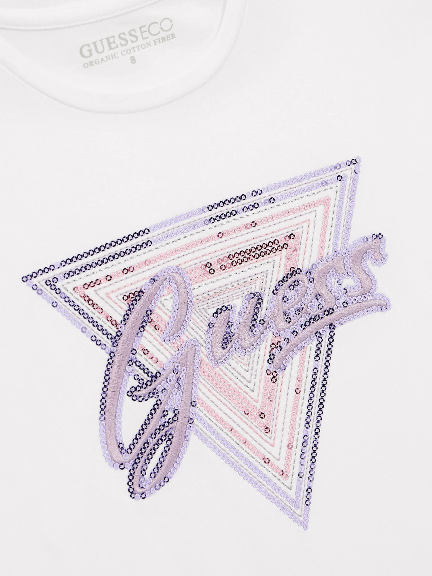 Guess glitter t shirt online