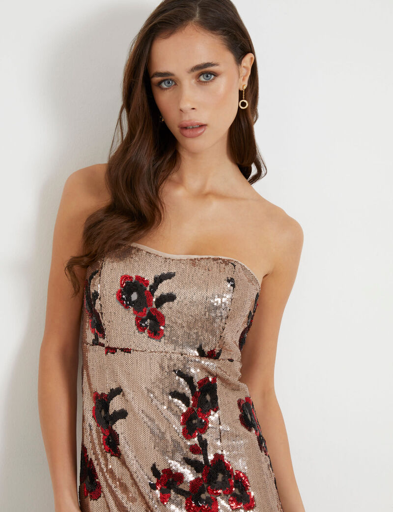 فستان صغير بالترتر