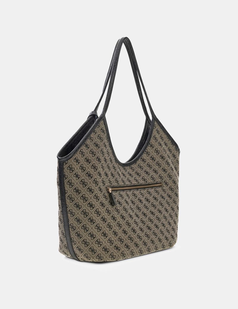 guess samantha logo tote bag