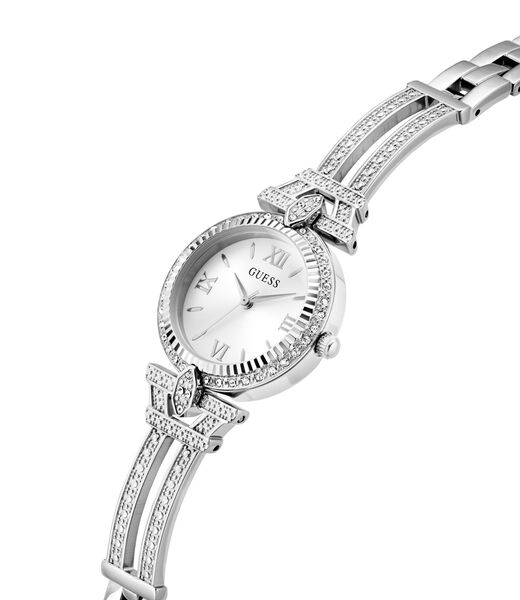 Ladies Silver Tone Analog Watch